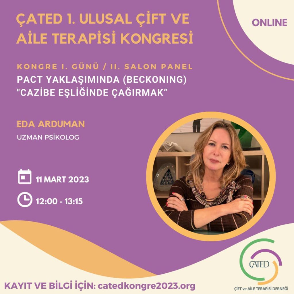 ÇATED 1. ULUSAL ÇİFT VE AİLE TERAPİSİ KONGRESİ
